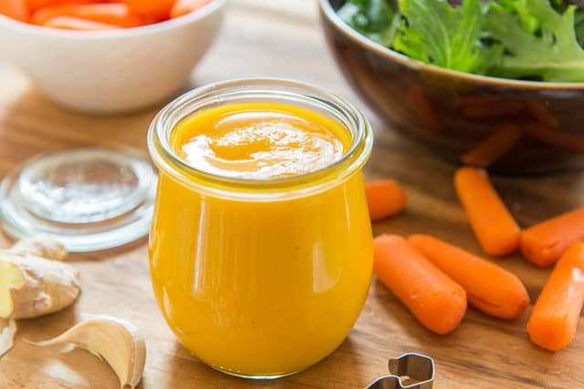 How to Make the Carrot Ginger Dressing?
